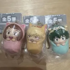 僕のヒーローアカデミア　おくるみますこっとチャーム　3種セット