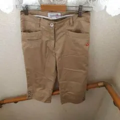 le coq sportif クロップドパンツ ベージュのサムネイル