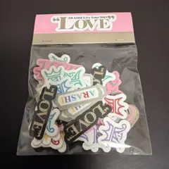 嵐　ARASHI LOVE シール
