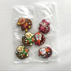 アンパンマン　ラバーマグネット　６個セット