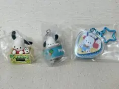 ポチャッコ　ダンボールウォッチ2 カンキャラ　サンリオ　キーホルダー　カラビナ