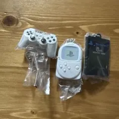 プレイステーション　ミニチュアチャーム付きビスケット　3種セット　食玩