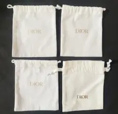 Dior 巾着　4枚セット