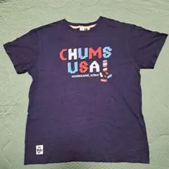 CHUMS Tシャツ ネイビー Sサイズ