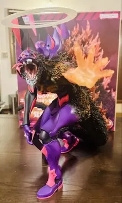 バーニング\"G\"覚醒形態 30CM フィギュア ゴジラ対エヴァンゲリオン」初号機“G”覚醒形態がバーニング“G”覚醒形態