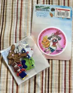 【新品・ヴィンテージ】激レア！ ポケモンAG アイロン転写ワッペン ＋ おまけ