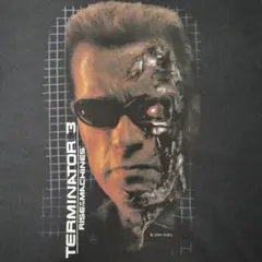 ターミネーター3　Tシャツ　ムービー　T-850 VS T-X　コピーライト