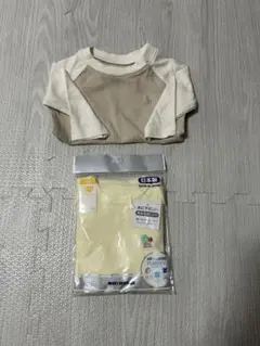 新品未使用　MIKI HOUSE 長袖ロンパース肌着70 gap長袖ロンパース