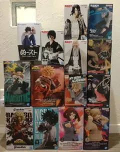朽木ルキア　朽木白哉 SOLID　他　BLEACH　ヒロアカ　未開封フィギュアのサムネイル