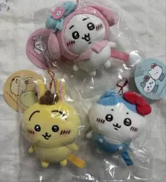 ちいかわ　サンリオ　マスコット　3個セット