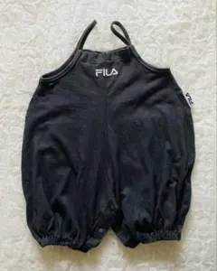 FILA ダークグレー　サロペット　 ポケット付き　80サイズのサムネイル