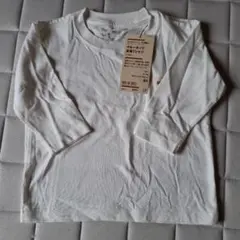 無印良品 クルーネック長袖Tシャツ 80