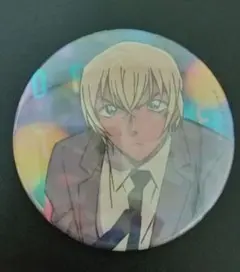 名探偵コナン 安室透 ホログラム缶バッジ