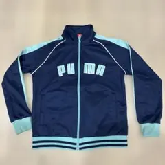 ★ユーズド★PUMA フルジップジャケット 150 ネイビー