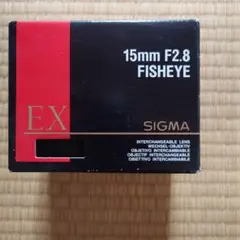 SIGMA 15mm F2.8 EX FISHEYE レンズ【ジャンク】のサムネイル