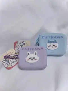 ちいかわ ミニシリコンポーチ ハチワレ モモンガ