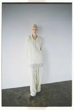 当日発送ANCELLM 25SS RAYON OMBRE CHECK SHIRT - メルカリ