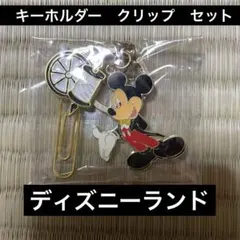 ディズニーランド　キーホルダー　クリップ　新品　未使用　お得　ミッキー　可愛い
