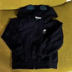 ファミリア＊耳付きパーカー110cm