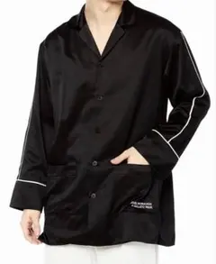 ジョエルロブション×ジェラートピケ サテン カシミア混 サテンパジャマ L