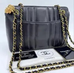 27万➡︎CHANEL□ココマドモアゼル チェーンショルダーバッグ 