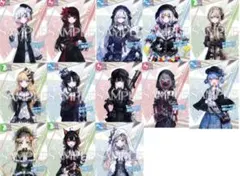 全29種】まのさば 魔法少女ノ魔女裁判 オンゲキ ホログラムカード印刷