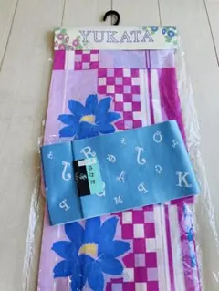 新品未使用品 浴衣と半幅帯のセット