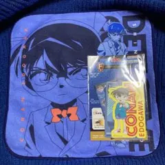 名探偵コナン　ハンカチ&ステッカーセット