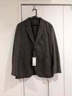 ユニクロ コンフォート2Bジャケット DARK BROWN サイズM　2024年