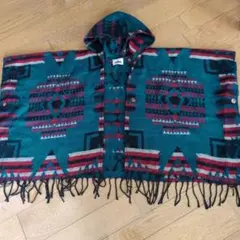 RODEO CROWNS フード付きポンチョ