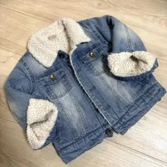 petit main 裏ボア　デニムジャケット　100cm