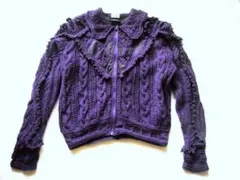 ◆FICCE UOMO ヨシユキコニシ ハンドニットブルゾン/美品◆