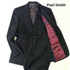 ポールスミス ゼニア スリーピース ペイズリー ストライプ M