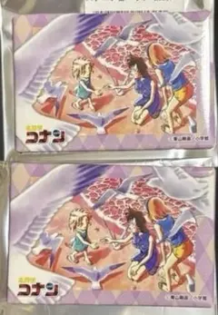 名探偵コナンランダムスクエア缶バッジ第2弾　灰原哀・毛利蘭・鈴木園子2個セット