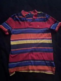 Polo by Ralph Lauren ストライプポロシャツ XL