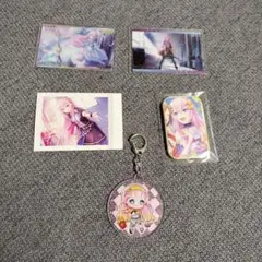 初音ミク アクリルキーホルダーとカードセット