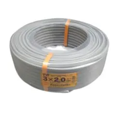 (22) VVF2.0-3c 100m 赤白黒 新品未使用 VVFケーブル VVF2.0×3C vvf2.0-3c 100m 3芯 2.0mm 配電用 電線 赤白黒