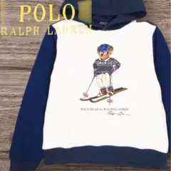 【美品】Polo Ralph Lauren Polo Bear パーカー　スキー