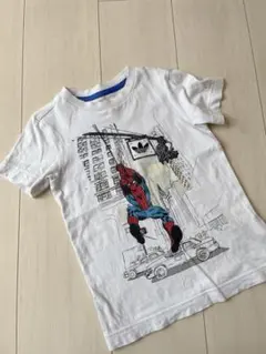 アディダス　adidas 半袖　Tシャツ　サイズ110 スパイダーマンのサムネイル