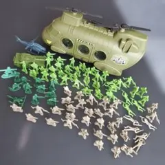 ミリタリー ヘリコプター フィギュアセット