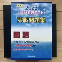 大学入学共通テスト実戦問題集 国語2023