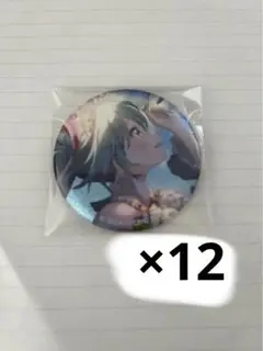 プロセカ 初音ミク 缶バッジ 3B フェス プロジェクトセカイ カラフルステージ! feat. 初音ミク キラキラ