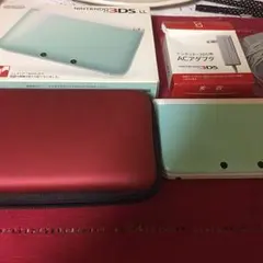 3DSLL本体 ミント×白