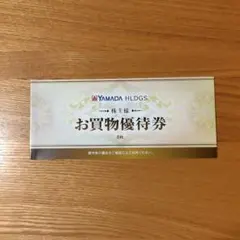 ヤマダ電機. 株主お買物優待券 6枚セット3000円分