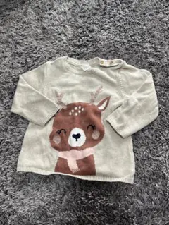 H&M セーター　ニット　トナカイ