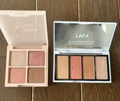HOLIKA HOLIKA LAKA 綺麗な色アイシャドウパレット 2種セットのサムネイル