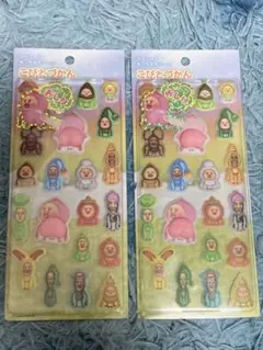 【クーリア】こびとづかん　もっちもちシール　おしりシール2枚セット
