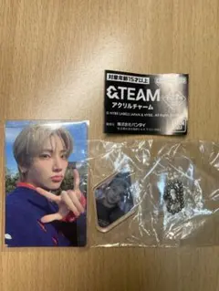 &TEAM アクリルキーホルダー 写真カード セット　YUMA