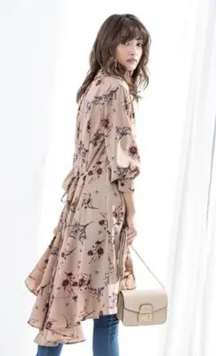 新品未着用☆フィフス フラワーフィッシュテールシャツワンピース