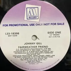 Johnny Gill/"Fairweather Friend" 12' US